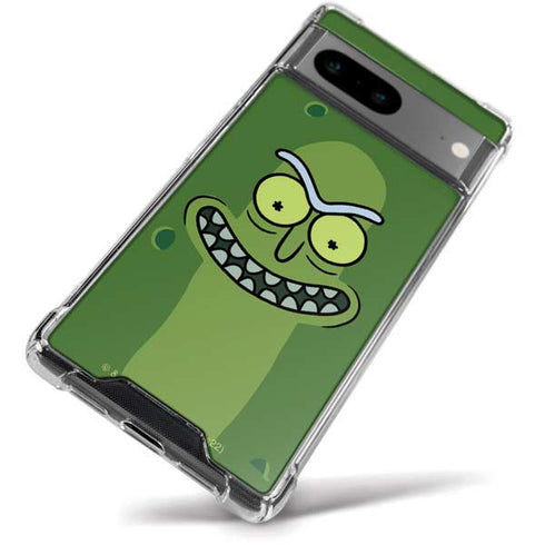 Adult Swim Rick and Morty Pickle Rick Google Pixel 8a Clear Case